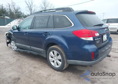 2010 Subaru Outback 2.5I Premium z USA, uszkodzony, nr VIN 4S4BRCGC7A3353024